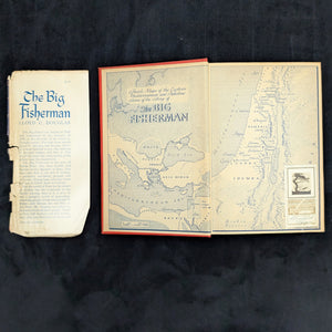 The Big Fisherman by Lloyd C. Douglas (FIRST PRINTING), 1948 🎣📜✝️