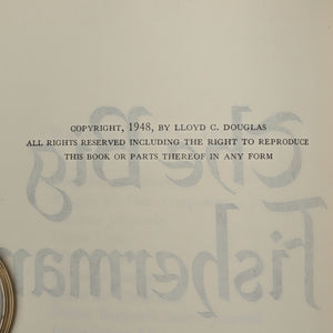 The Big Fisherman by Lloyd C. Douglas (FIRST PRINTING), 1948 🎣📜✝️