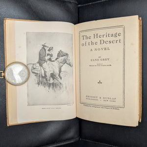 The Heritage of the Desert by Zane Grey (Early Reprint), Circa 1915 🏜️🐴📜