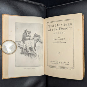 The Heritage of the Desert by Zane Grey (Early Reprint), Circa 1915 🏜️🐴📜