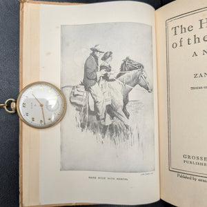 The Heritage of the Desert by Zane Grey (Early Reprint), Circa 1915 🏜️🐴📜