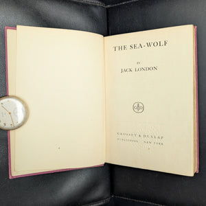 The Sea-Wolf by Jack London (Ex-Library), Circa 1930s 📚⚓️🚢