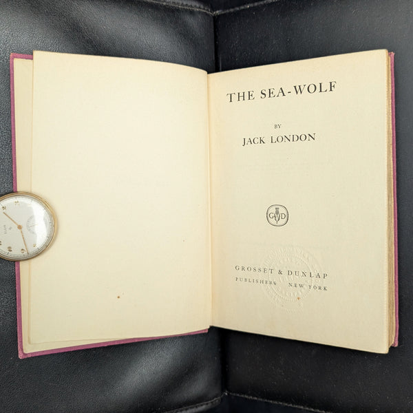 The Sea-Wolf by Jack London (Ex-Library), Circa 1930s 📚⚓️🚢