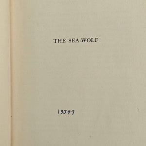 The Sea-Wolf by Jack London (Ex-Library), Circa 1930s 📚⚓️🚢