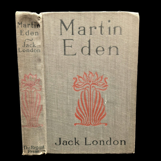 Martin Eden by Jack London (Art Nouveau Reprint), Circa 1913 📚⚜️✍️