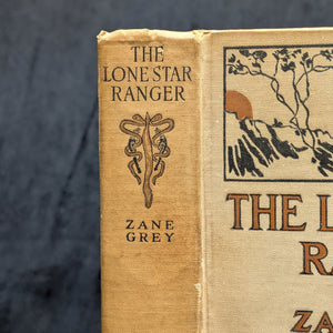 The Lone Star Ranger by Zane Grey (Grosset & Dunlap Reprint), Circa 1920s 🤠📜⭐
