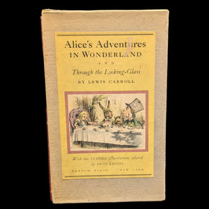 Alice’s Adventures in Wonderland & Through the Looking-Glass (TWO VOLUME SET), 1946 🐰🍄📚