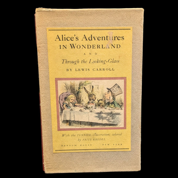 Alice’s Adventures in Wonderland & Through the Looking-Glass (TWO VOLUME SET), 1946 🐰🍄📚