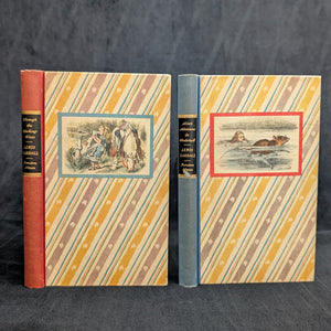 Alice’s Adventures in Wonderland & Through the Looking-Glass (TWO VOLUME SET), 1946 🐰🍄📚