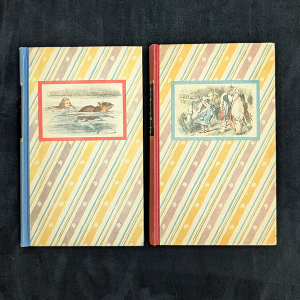 Alice’s Adventures in Wonderland & Through the Looking-Glass (TWO VOLUME SET), 1946 🐰🍄📚