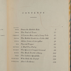 Alice’s Adventures in Wonderland & Through the Looking-Glass (TWO VOLUME SET), 1946 🐰🍄📚