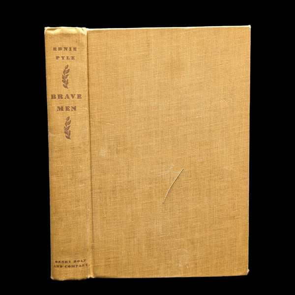 Brave Men by Ernie Pyle (FIRST EDITION), 1944 📰🎖️🇺🇸