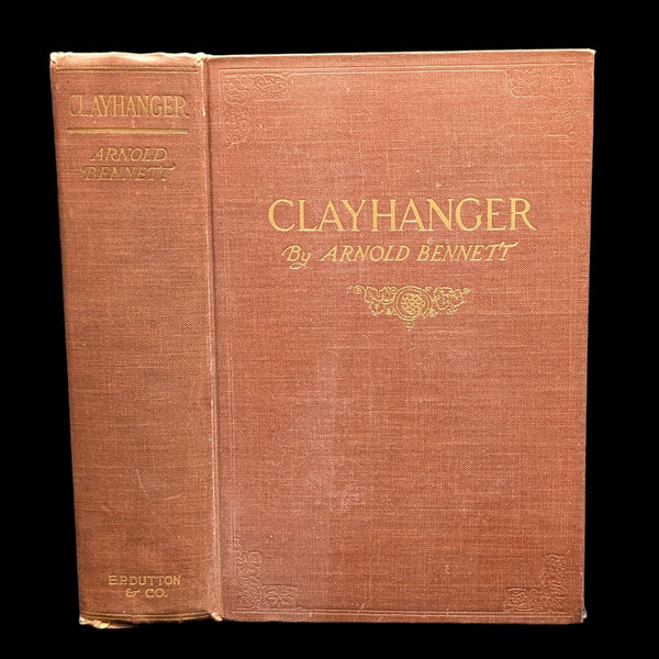 Clayhanger by Arnold Bennett (FIRST AMERICAN EDITION), 1910 🇬🇧✍️🎄