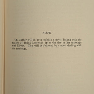 Clayhanger by Arnold Bennett (FIRST AMERICAN EDITION), 1910 🇬🇧✍️🎄