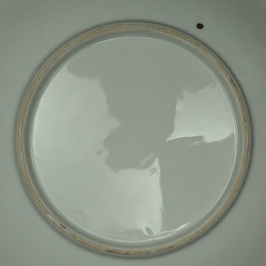 Antique Hand-Painted Nippon Dish – Iridescent Shell Form, Rose Motif & Gilt Handle (Japan), c. 1915 🌸👑🇯🇵