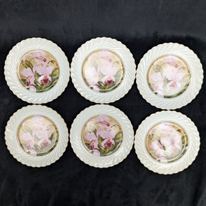 Hand-Painted Commemorative Plate Set – Haviland Limoges for D.A.R. "A Legacy Preserved" (c. 1982) 🌸⚜️🇫🇷