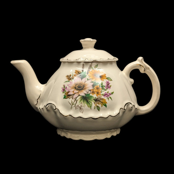 English Earthenware Teapot by K L (Staffordshire Earthenware), Circa 1920 ☕️🇬🇧⚜️