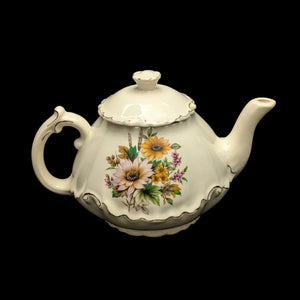 English Earthenware Teapot by K L (Staffordshire Earthenware), Circa 1920 ☕️🇬🇧⚜️