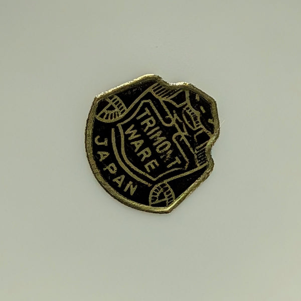 Trimont Ware Miniature Porcelain Teapot (Red Floral and Heavy Gold Gilt), Circa 1950 🇯🇵✨⚜️