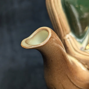 Royal Albert Autumn Chair Figural Teapot by Cardew Design (Old Country Roses Pattern), Circa 1990s 👑🪑🌹