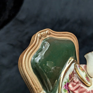 Royal Albert Autumn Chair Figural Teapot by Cardew Design (Old Country Roses Pattern), Circa 1990s 👑🪑🌹