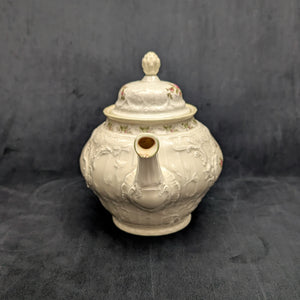 Rosenthal Sanssouci 10 Rosen Four-Piece Tea Service (Molded Rococo Revival Porcelain), Circa 1960s 🇩🇪👑🌹