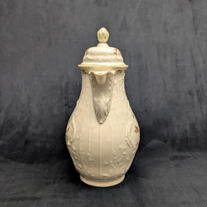 Rosenthal Sanssouci 10 Rosen Four-Piece Tea Service (Molded Rococo Revival Porcelain), Circa 1960s 🇩🇪👑🌹