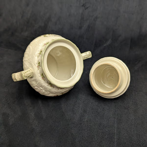 Rosenthal Sanssouci 10 Rosen Four-Piece Tea Service (Molded Rococo Revival Porcelain), Circa 1960s 🇩🇪👑🌹