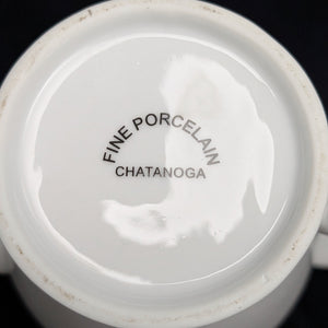 Fine Porcelain Teapot (Gold Greek Key / Meander Pattern), Chattanooga Series, Circa 1990s ⚜️🏺✨