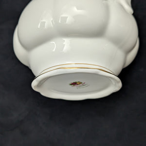 Royal Albert Old Country Roses Coffee/Tea Pot (Bone China, Tall Fluted Form), Circa 1980s 👑🌹⚜️