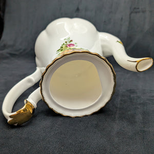 Royal Albert Old Country Roses Coffee/Tea Pot (Bone China, Tall Fluted Form), Circa 1980s 👑🌹⚜️