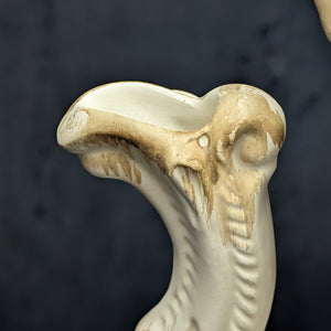 Capodimonte Style Ornamental Coffee Pot (Basket Weave, Applied Flowers, Made in Italy), Circa 1960s 🇮🇹👑🌹