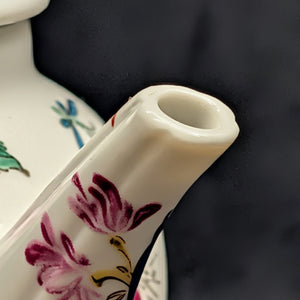 Miniature Victoria & Albert Museum "Bow" Teapot (Franklin Mint, 1985) 🇬🇧🌸🦋