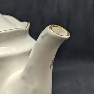 Vintage Arthur Wood English Rose Teapot (Staffordshire, England) 🇬🇧🌹❤️