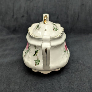 Vintage Arthur Wood English Rose Teapot (Staffordshire, England) 🇬🇧🌹❤️