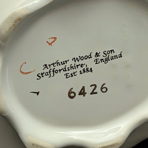 Vintage Arthur Wood English Rose Teapot (Staffordshire, England) 🇬🇧🌹❤️