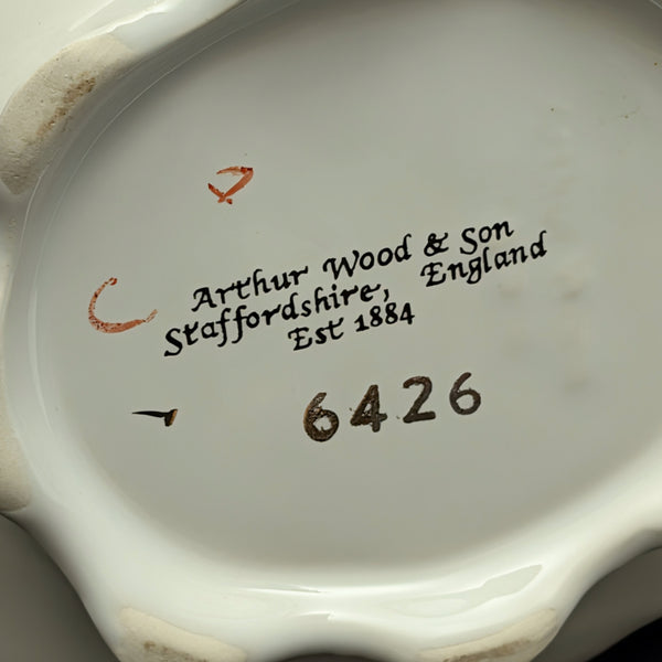 Vintage Arthur Wood English Rose Teapot (Staffordshire, England) 🇬🇧🌹❤️