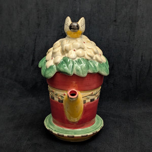 Contemporary Debbie Mumm Figural Teapot (Sakura, Bumblebee) 🐝🌸🏡