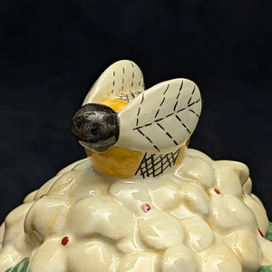 Contemporary Debbie Mumm Figural Teapot (Sakura, Bumblebee) 🐝🌸🏡