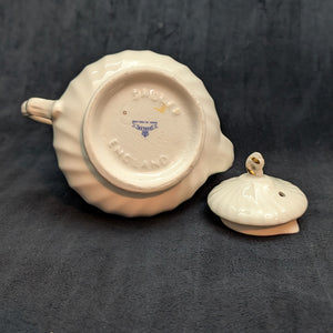 Vintage Sadler Swirl Teapot with Fruit & Floral Pattern (Made in England) 🇬🇧🌸🍇