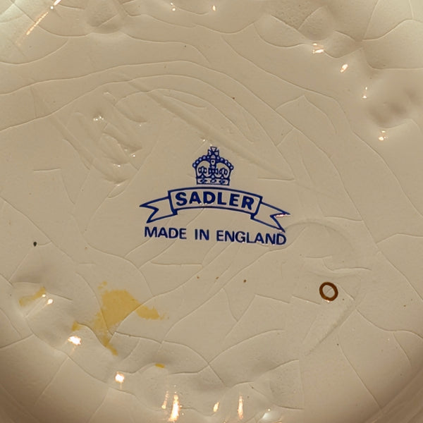 Vintage Sadler Swirl Teapot with Fruit & Floral Pattern (Made in England) 🇬🇧🌸🍇