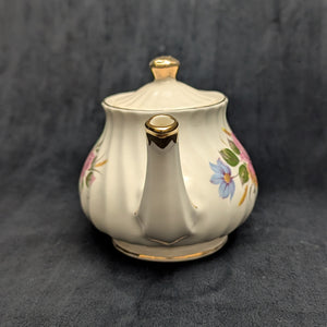 Vintage Sadler "Windsor Swirl" Teapot (England), Mid-Century 🇬🇧🌹💙