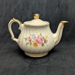 Vintage Sadler "Windsor Swirl" Teapot (England), Mid-Century 🇬🇧🌹💙