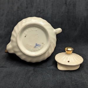 Vintage Sadler "Windsor Swirl" Teapot (England), Mid-Century 🇬🇧🌹💙