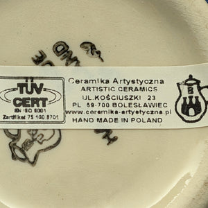 Miniature Polish Pottery Teapot (Bolesławiec, Christmas) 🇵🇱🎄🌟