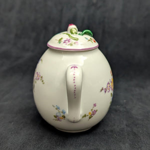 Miniature V&A Museum "Mennecy" Teapot (Franklin Mint, Made in Japan) 🇫🇷🌸🇯🇵