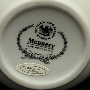 Miniature V&A Museum "Mennecy" Teapot (Franklin Mint, Made in Japan) 🇫🇷🌸🇯🇵