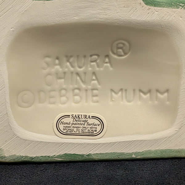 Debbie Mumm Figural Cottage House Teapot (Sakura) 🏡💛❤️