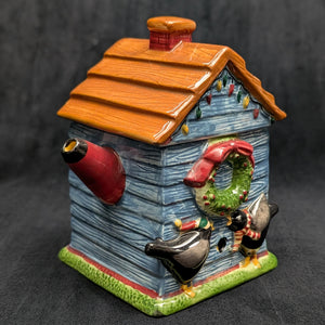 Debbie Mumm Figural Teapot (Sakura, Christmas) 🎄🐦🏡