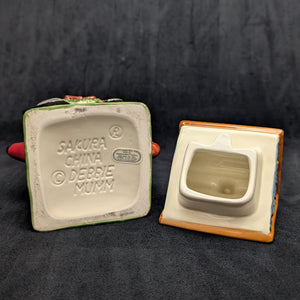 Debbie Mumm Figural Teapot (Sakura, Christmas) 🎄🐦🏡